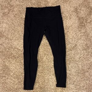 lululemon athletica Black Leggings 28” with pockets